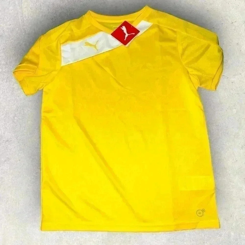 NWT puma youth XL yellow jersey